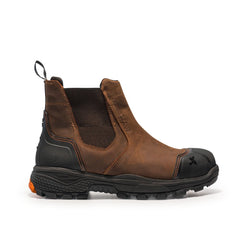 Xpert Pro Forge Waterproof S7L Safety Dealer Boot Brown Bundle