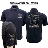 "15 Years of GRASSMEN" Adults Navy Anniversary Polo Shirt "Signature Collection"