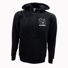 "15 Years of GRASSMEN" Adults Black Anniversary Hoodie