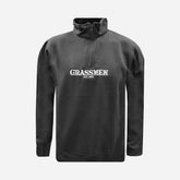 "No Farmers. No Food. No Future." Adults Black Pro 1/4 Zip Sweatshirt