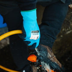 Xpert Core Aquaflex Waterproof Fully Coated Glove Blue/Black
