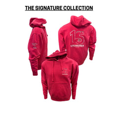 "15 Years of GRASSMEN" Kids Pink Anniversary Hoodie "Signature Collection"