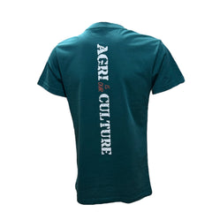 "Agri is our Culture" LUX. Adults Retro Green T-Shirt