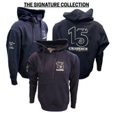 "15 Years of GRASSMEN" Adults Navy Anniversary Hoodie "Signature Collection"
