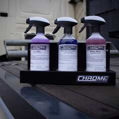 "Chrome" Bottle Holder (3)