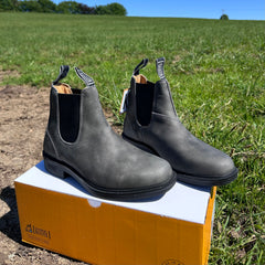 Mongrel Cloudy Grey Dealer Boot, Chisel Toe, Non-Safety