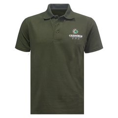 "Farmers Feed Families" Adults Khaki Green Polo Shirt