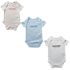 GRASSMEN Raised on the Farm Short Sleeved Baby Suit