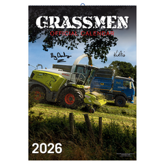 GRASSMEN 2026 A3 - 14 Month Calendar