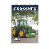 GRASSMEN 2027 A3 Calendar - 14 Months