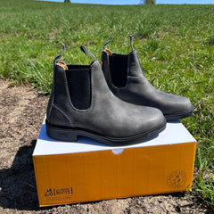 Mongrel Cloudy Grey Dealer Boot, Chisel Toe, Non-Safety