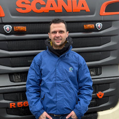 GRASSMEN Kids Drover Jacket - Blue