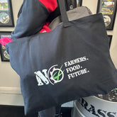 GRASSMEN No Farmers No Food No Future Large Tote Bag