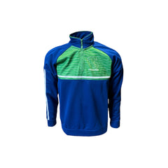 Kids 2025 Blue, Green & Grey Sports Half Zip - Agri is our Culture
