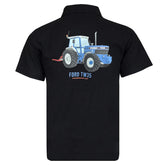 "Ford TW35" Unisex Adults Black Polo Shirt