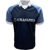 GRASSMEN Sky Blue, Navy & White - Adults Unisex Rugby Top