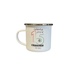 15 Years of GRASSMEN Tin Mug