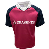 GRASSMEN Pink, Navy & White - Adults Unisex Rugby Top