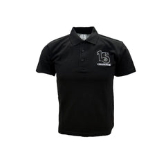 "15 Years of GRASSMEN" Kids Black Anniversary Polo Shirt