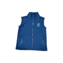 GRASSMEN Kids Softshell Gilet Navy