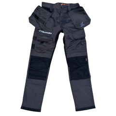 GRASSMEN Adults Work Trouser Xpert Pro Stretch+ Grey/Black