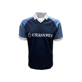 GRASSMEN Sky Blue, Navy & White - Kids Unisex Rugby Top