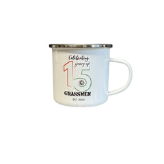 15 Years of GRASSMEN Tin Mug