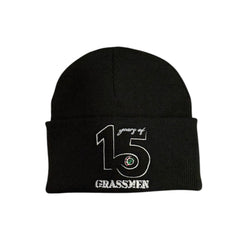 "15 Years of GRASSMEN" Anniversary Beanie Hat Black