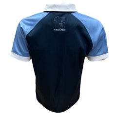 GRASSMEN Sky Blue, Navy & White - Adults Unisex Rugby Top