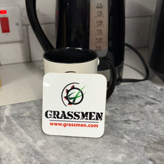 “GRASSMEN” Wooden Coaster