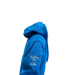 "15 Years of GRASSMEN" Kids Blue Anniversary Hoodie "Signature Collection"