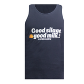 Good Silage, Good Milk Tank Top - Navy