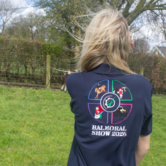 "Balmoral Show 2026" Limited Edition Show Special Unisex Kids Navy Polo Shirt