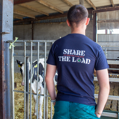 Share the Load Standard Navy T-Shirt