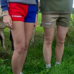 GRASSMEN Sage & Stone Adults Two-Toned Harlequin Shorts