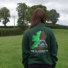 The Ploughing 26 - Adult Bottle Green Pro 1/4 Zip Sweatshirt *LIMITED EDITION*
