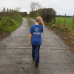 "GRASSMEN" Standard Kids Royal Blue T-Shirt