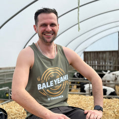 Bale Yeah! Tank Top - Olive