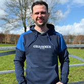 GRASSMEN Prime Unisex Hoodie Navy/Cobalt