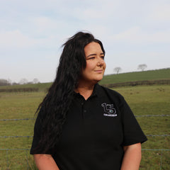 "15 Years of GRASSMEN" Adults Black Anniversary Polo Shirt