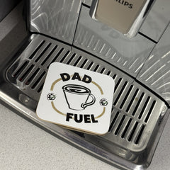 “DAD FUEL” Wooden Coaster