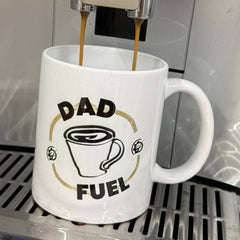 Dad Fuel - White White Ceramic Mug