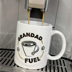 Grandad Fuel - White White Ceramic Mug