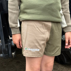 GRASSMEN Sage & Stone Kids Two-Toned Harlequin Shorts – New & Improved Fit
