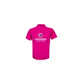 "GRASSMEN" Unisex Kids Pink Polo Shirt