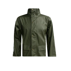"GRASSMEN" Kids Green Waterproof Coat