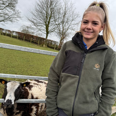 GRASSMEN Mountain Fleece Deep Green / Black