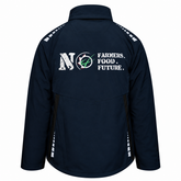 GRASSMEN NO FARMERS. NO FOOD. NO FUTURE. Xpert Pro 3 Layer TPU Tactical Shell Jacket Navy