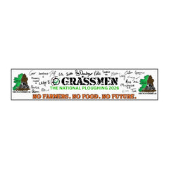 The Ploughing 26 - Novelty Number Plate - Signed