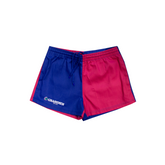 GRASSMEN Blue & Pink - Adults Unisex Harlequin Two Toned Shorts